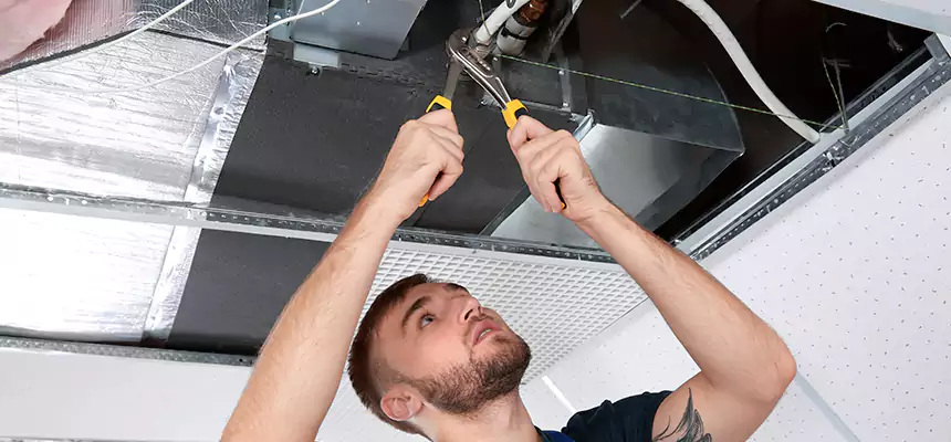 Targeted HVAC Coil & Plenum Commercial Duct Sanitization in Holiday